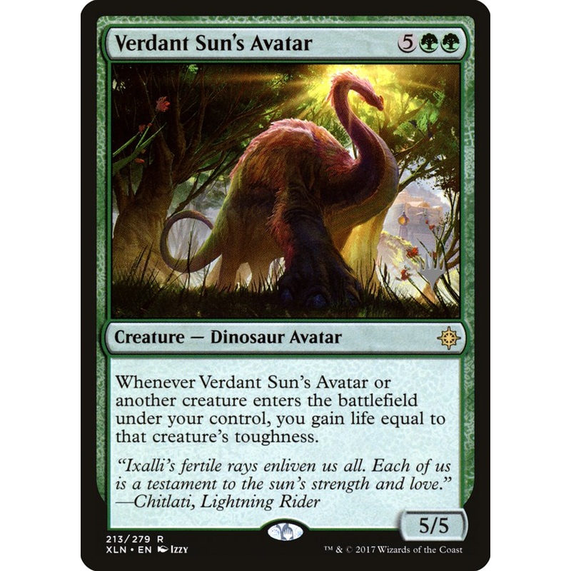 Verdant Sun's Avatar (Promo Pack) [Ixalan Promos]