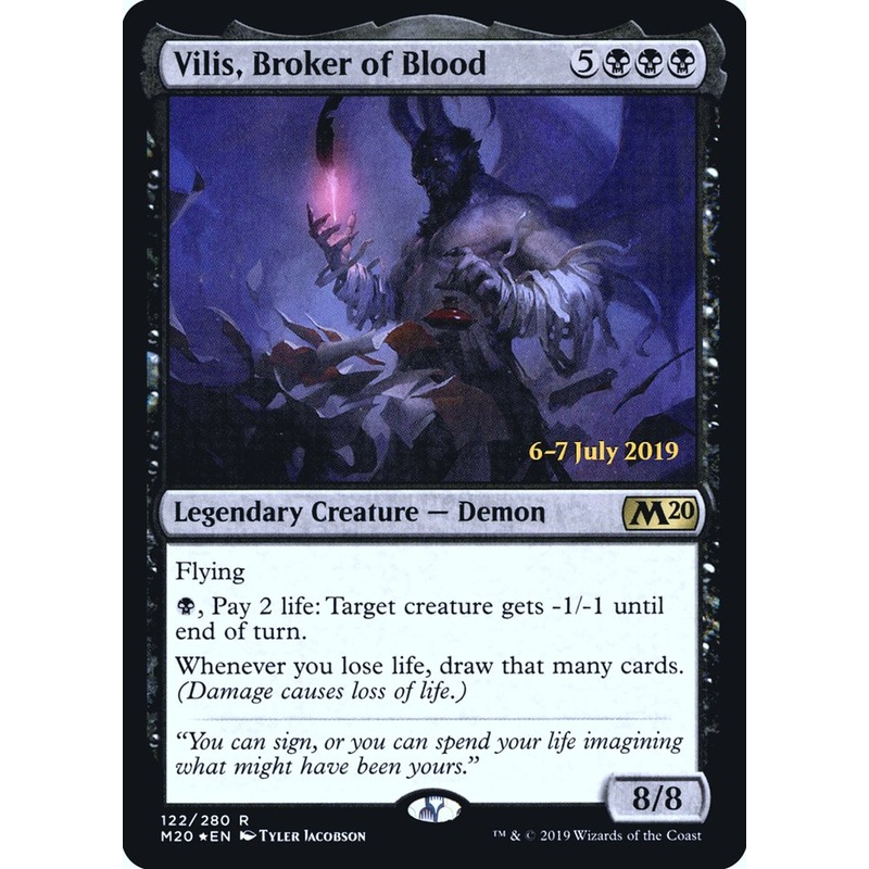 Vilis, Broker of Blood [Core Set 2020 Prerelease Promos]