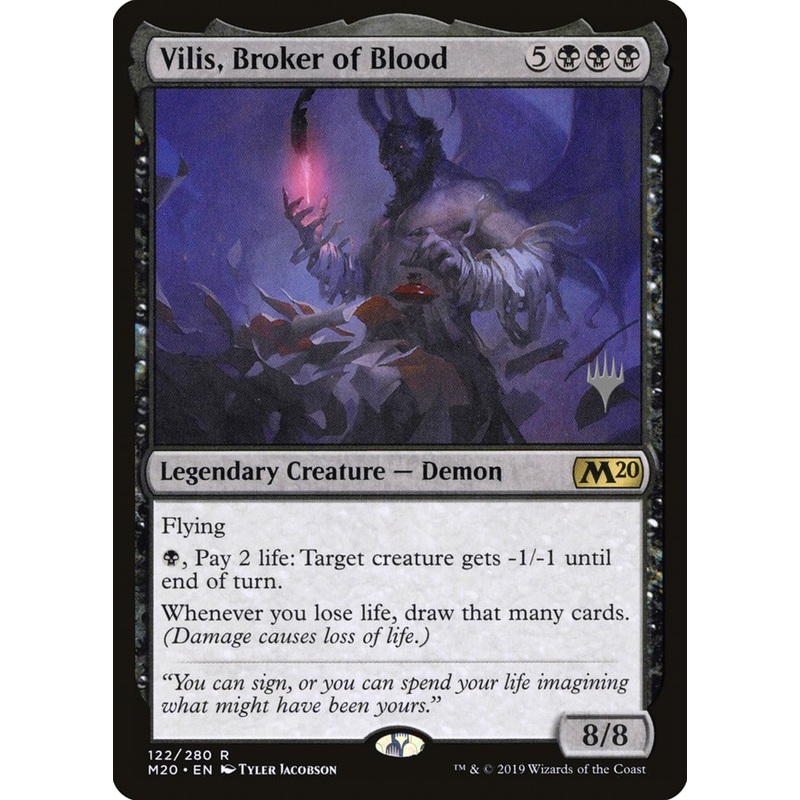 Vilis, Broker of Blood (Promo Pack) [Core Set 2020 Promos]