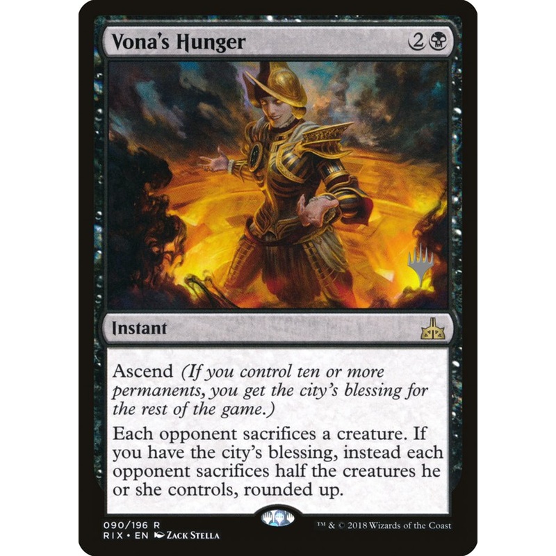 Vona's Hunger (Promo Pack) [Rivals of Ixalan Promos]