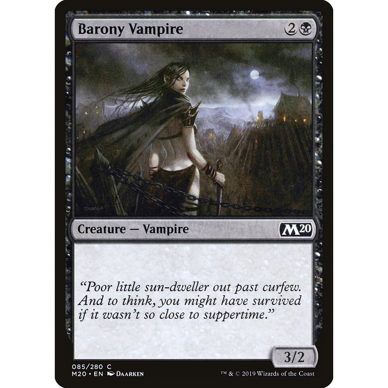 Barony Vampire [Core Set 2020]