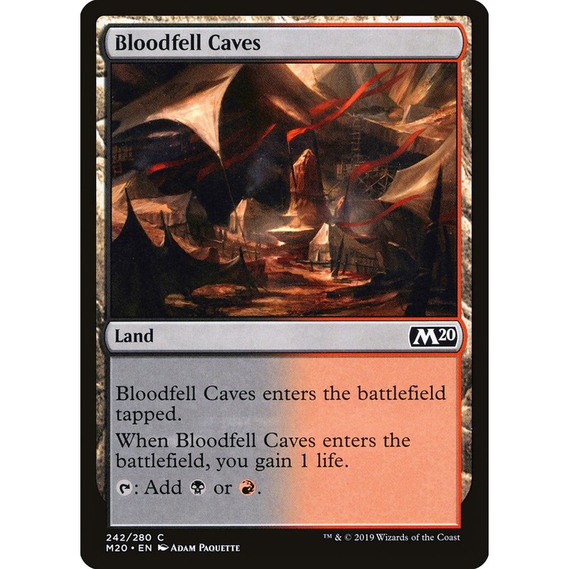Bloodfell Caves [Core Set 2020]