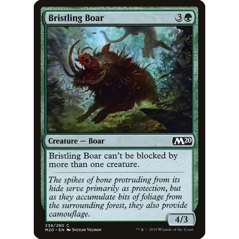 Bristling Boar [Core Set 2020]