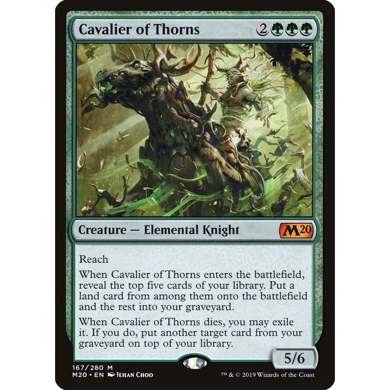 Cavalier of Thorns [Core Set 2020]