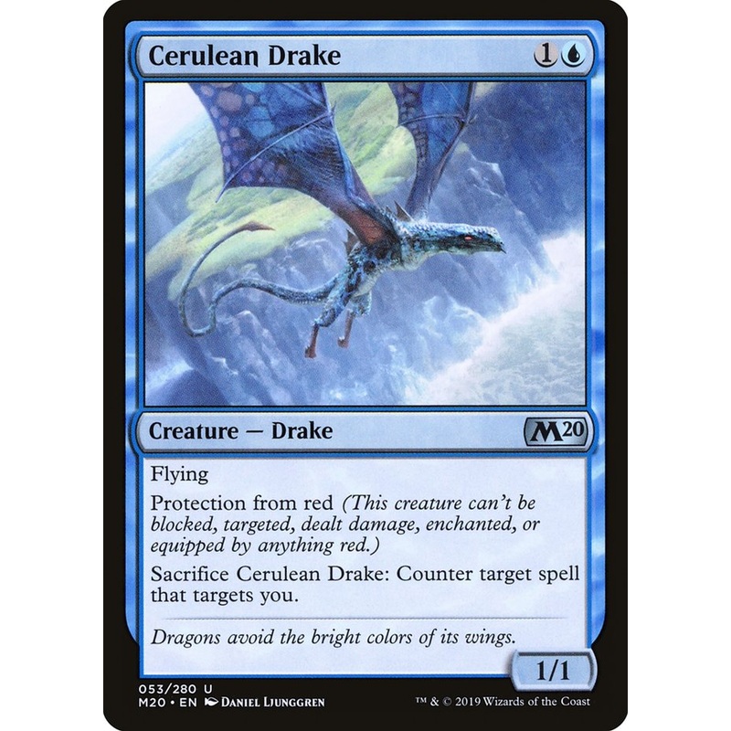 Cerulean Drake [Core Set 2020]