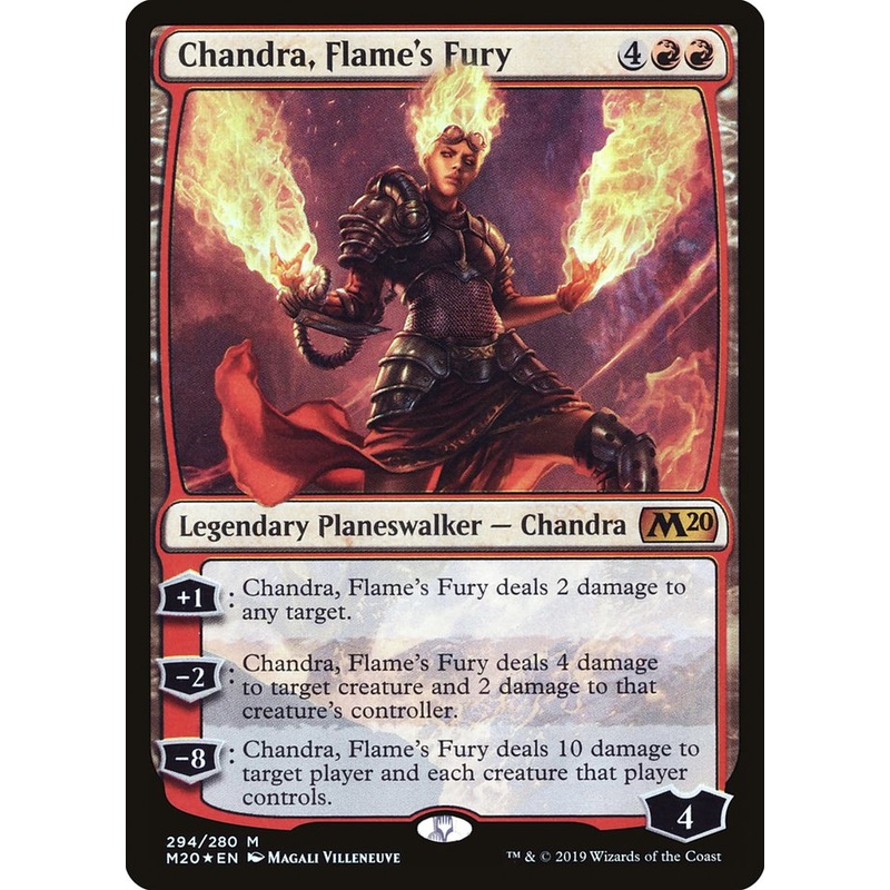 Chandra, Flame's Fury [Core Set 2020]