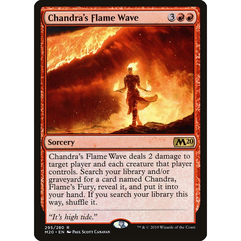 Chandra's Flame Wave [Core Set 2020]