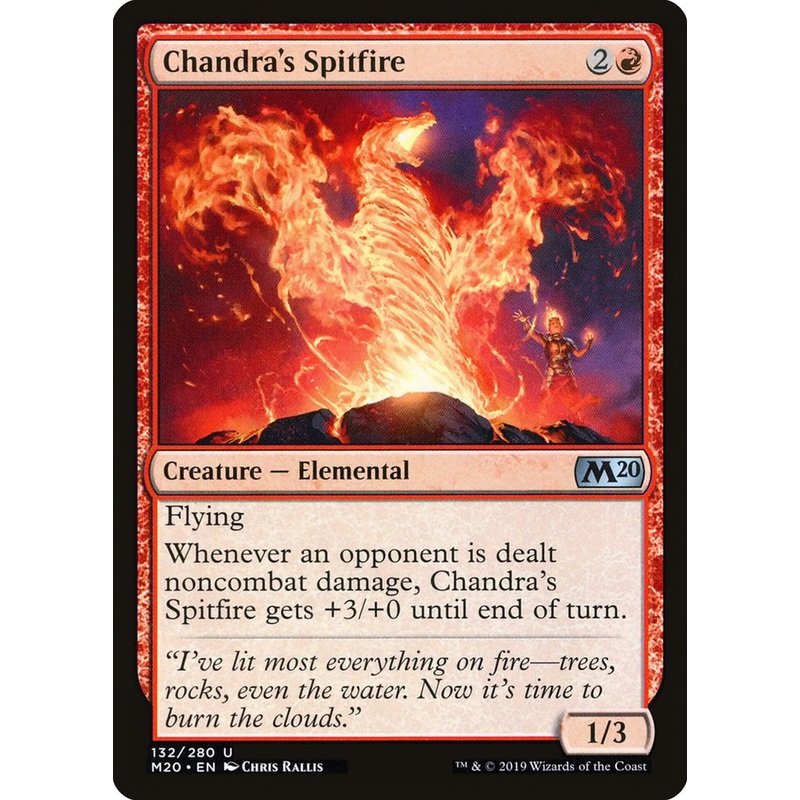 Chandra's Spitfire [Core Set 2020]