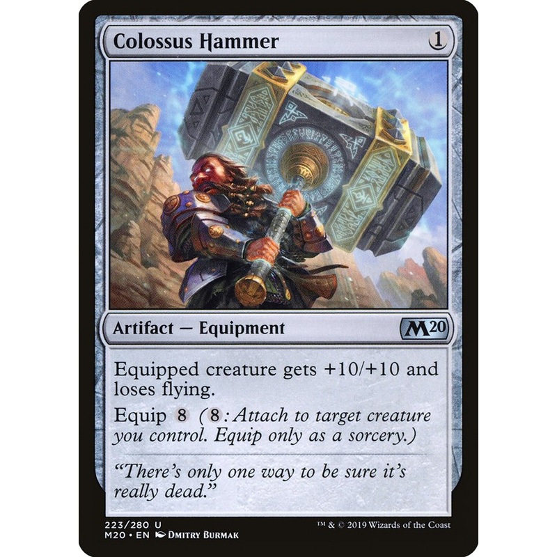 Colossus Hammer [Core Set 2020]