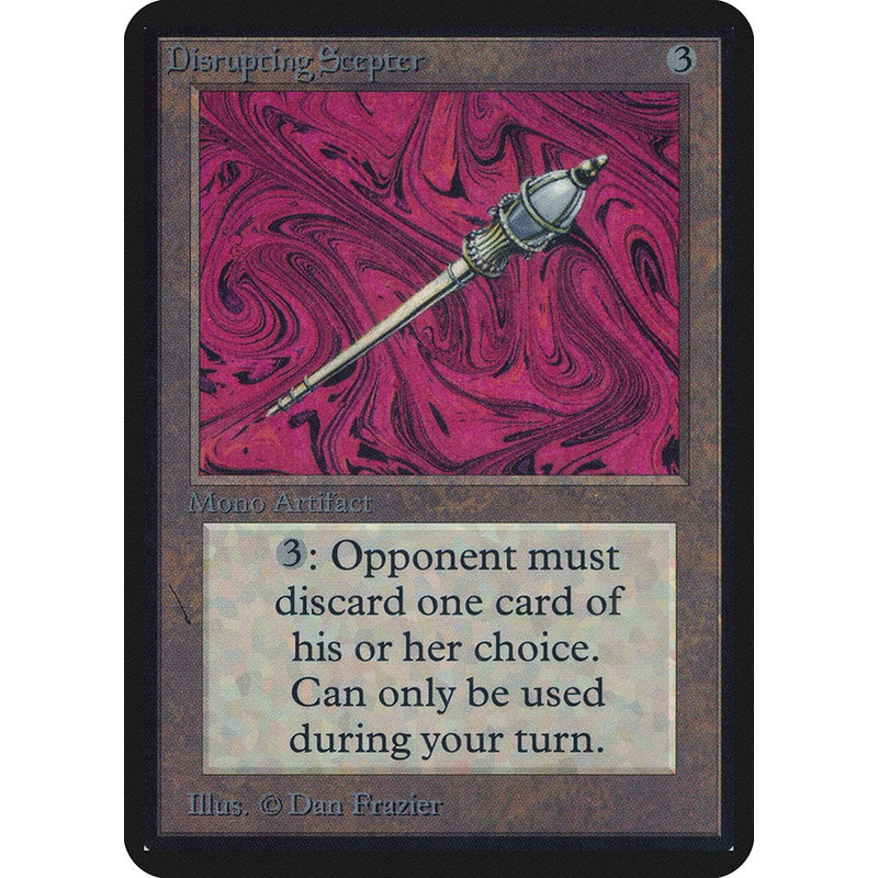 Disrupting Scepter [Alpha Edition]