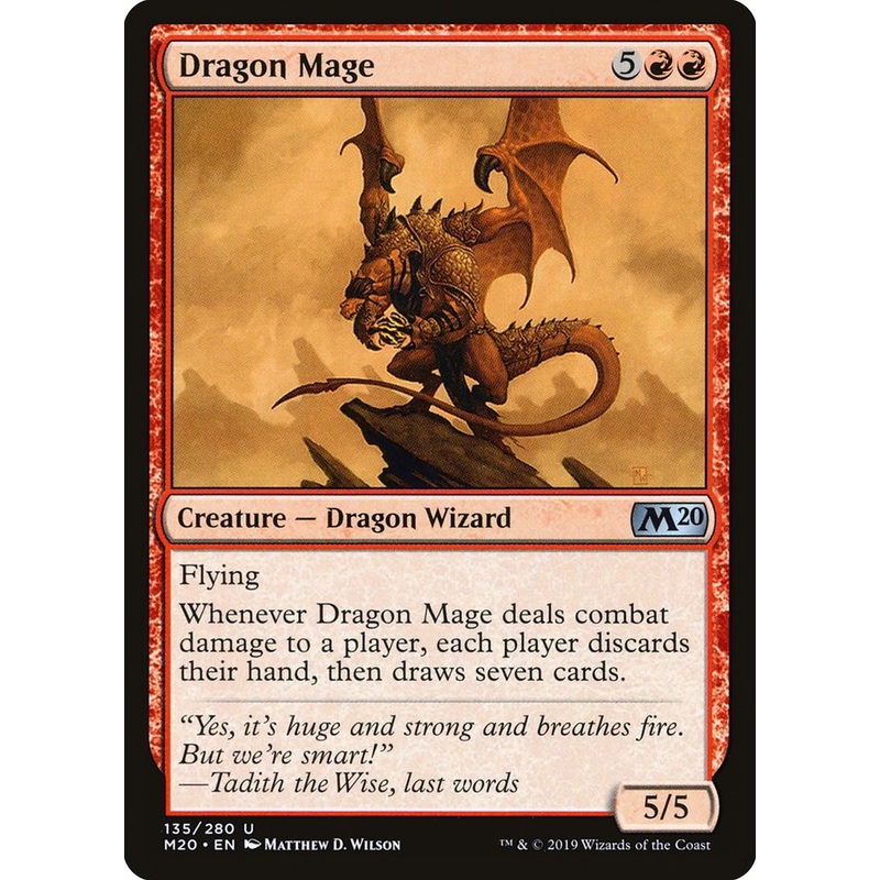 Dragon Mage [Core Set 2020]