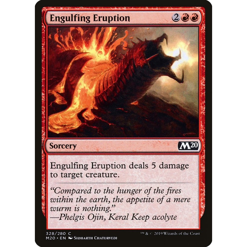 Engulfing Eruption [Core Set 2020]