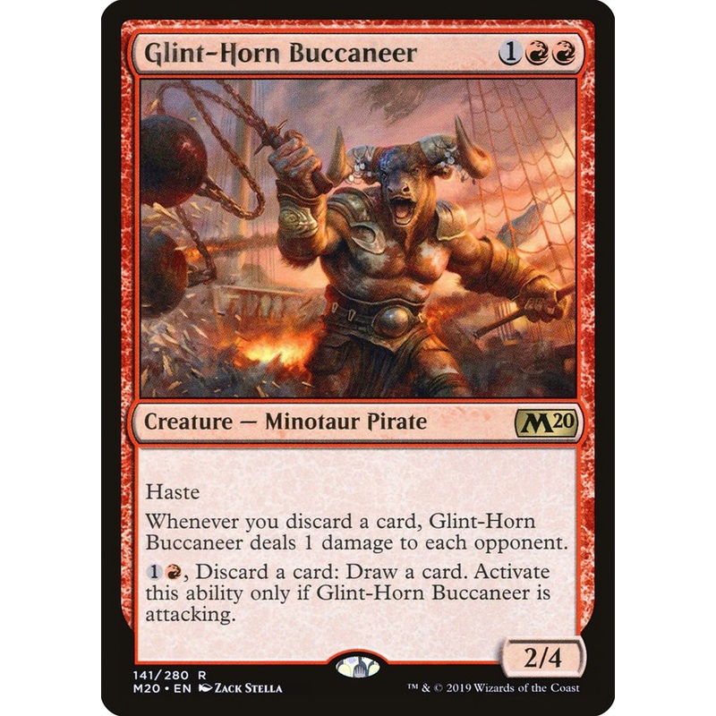 Glint-Horn Buccaneer [Core Set 2020]
