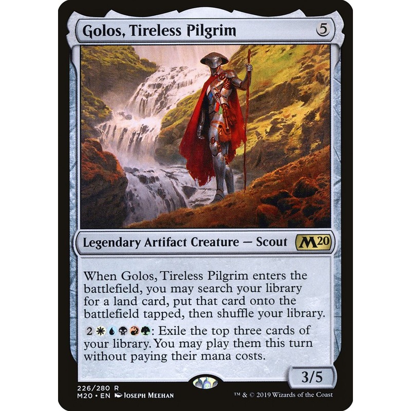 Golos, Tireless Pilgrim [Core Set 2020]
