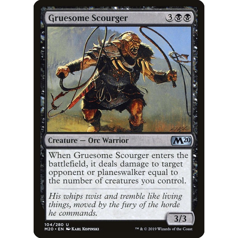 Gruesome Scourger [Core Set 2020]