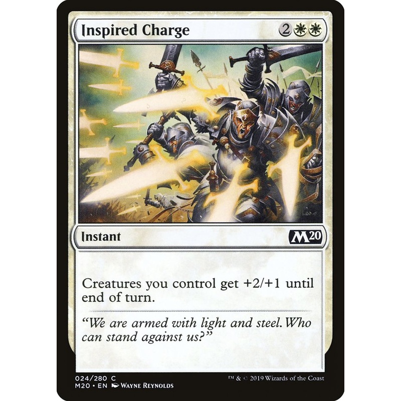 Inspired Charge [Core Set 2020]