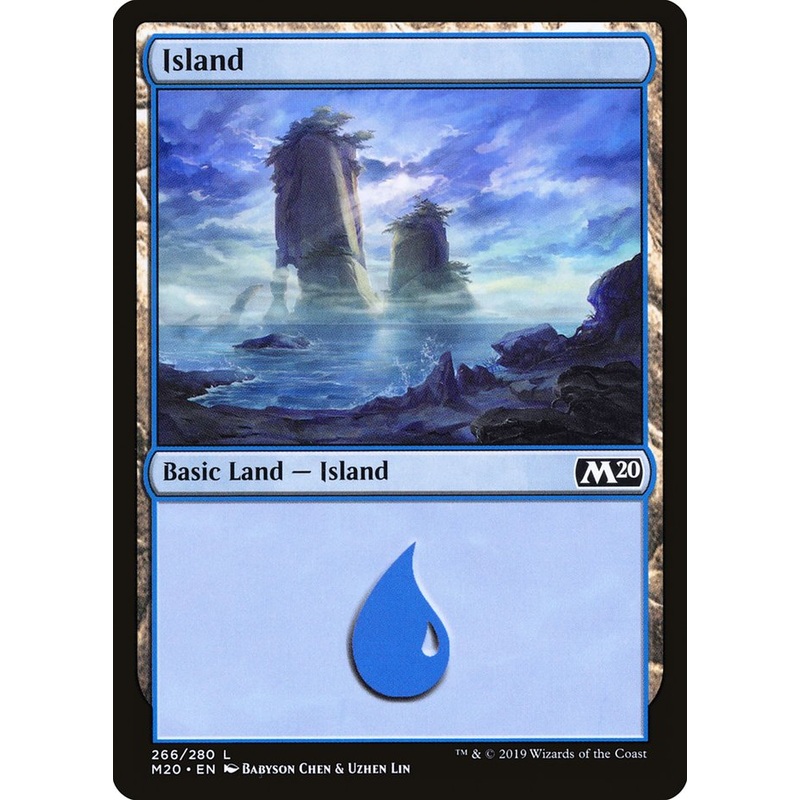 Island (266) [Core Set 2020]