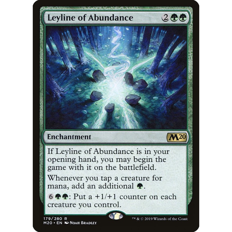 Leyline of Abundance [Core Set 2020]