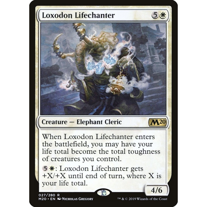 Loxodon Lifechanter [Core Set 2020]
