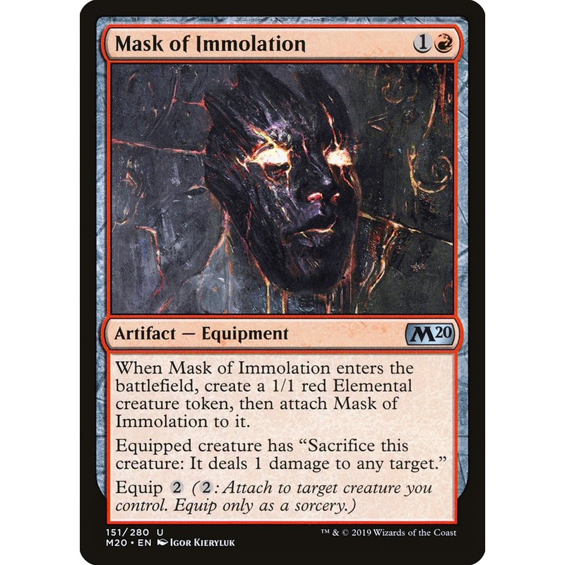Mask of Immolation [Core Set 2020]