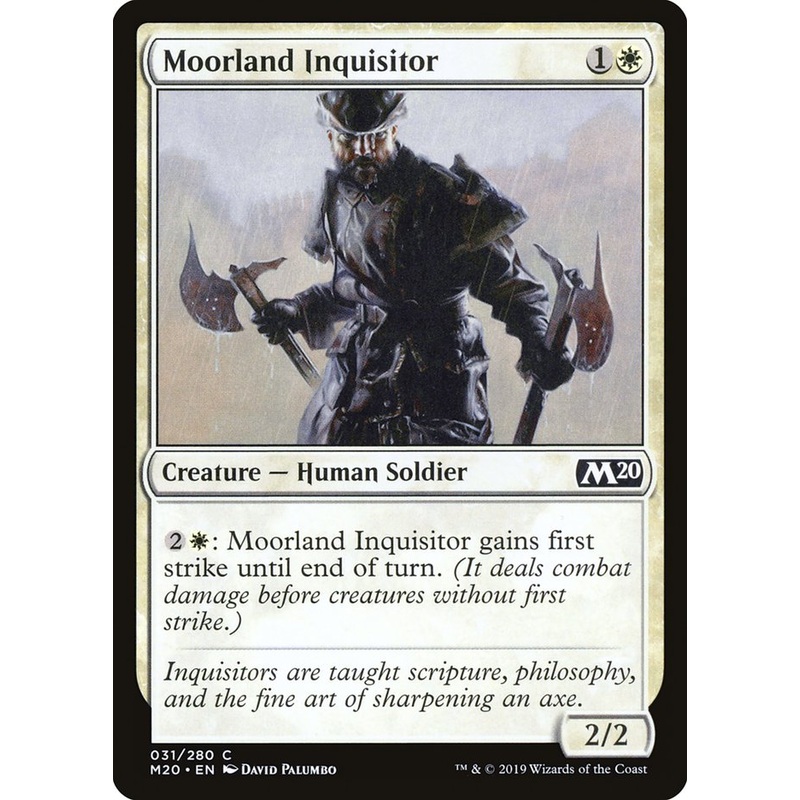 Moorland Inquisitor [Core Set 2020]