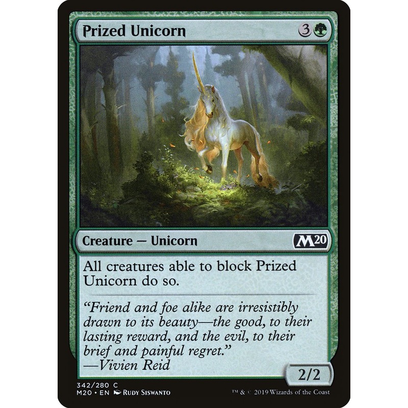 Prized Unicorn [Core Set 2020]