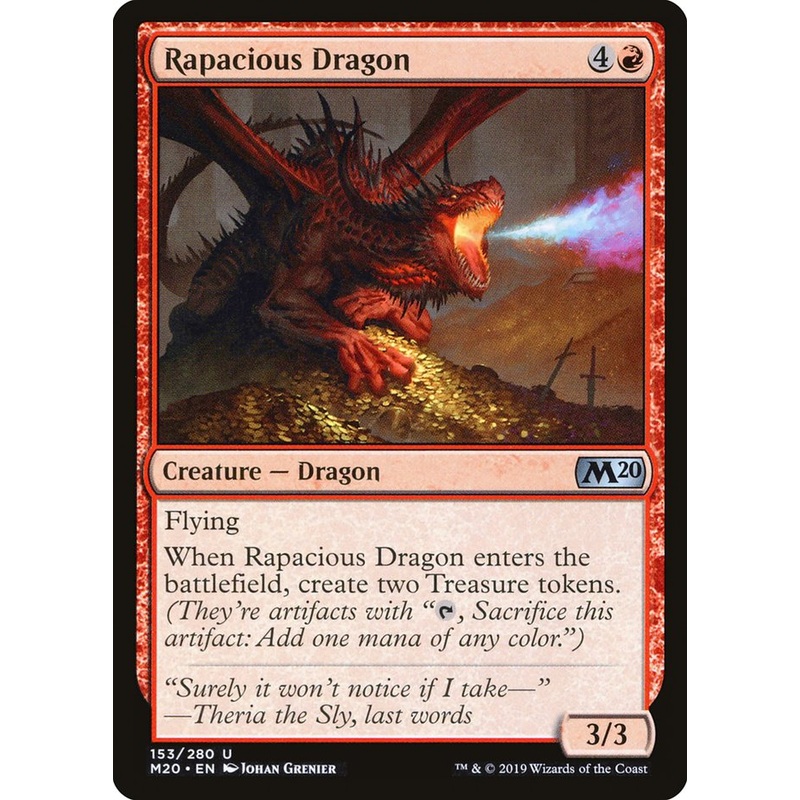 Rapacious Dragon [Core Set 2020]