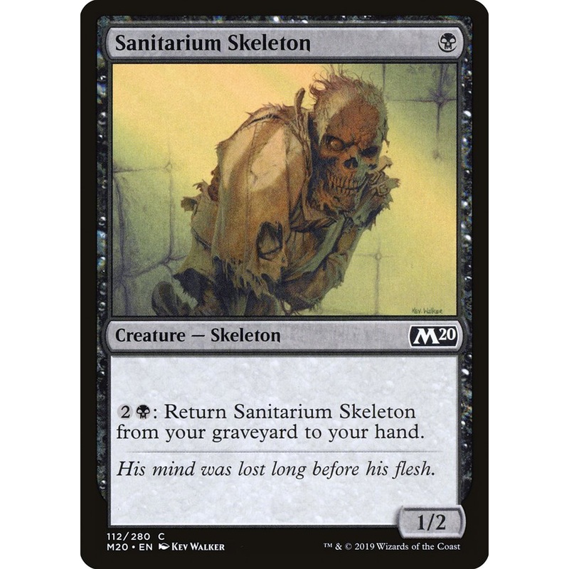 Sanitarium Skeleton [Core Set 2020]