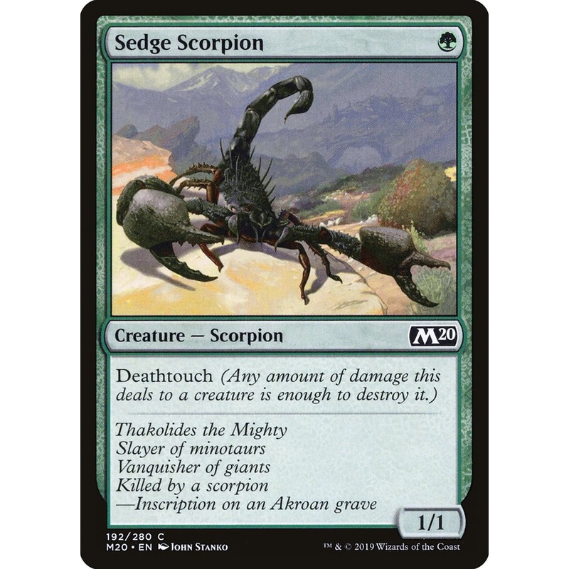 Sedge Scorpion [Core Set 2020]