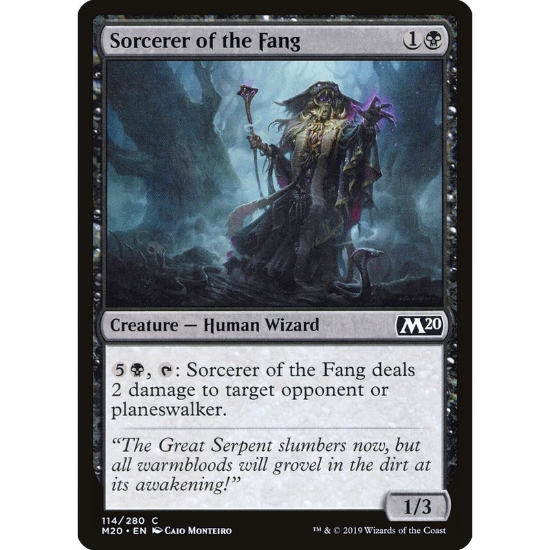 Sorcerer of the Fang [Core Set 2020]