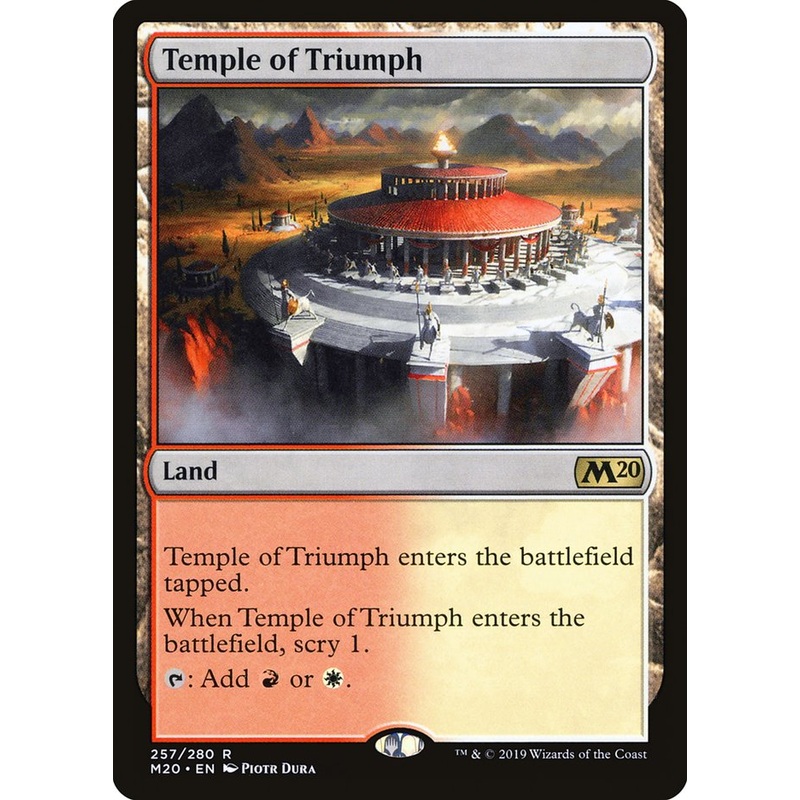 Temple of Triumph [Core Set 2020]