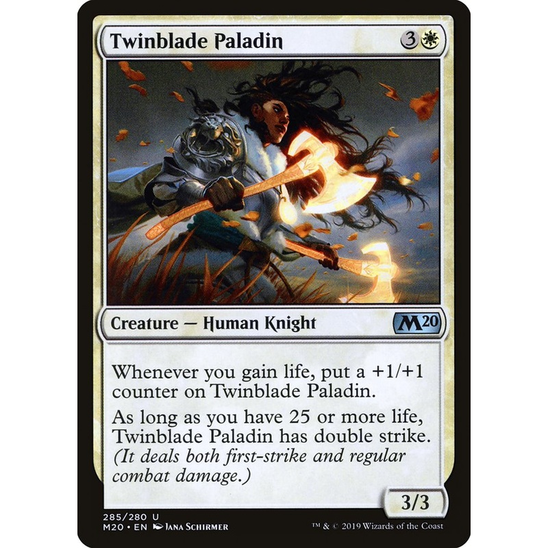 Twinblade Paladin [Core Set 2020]