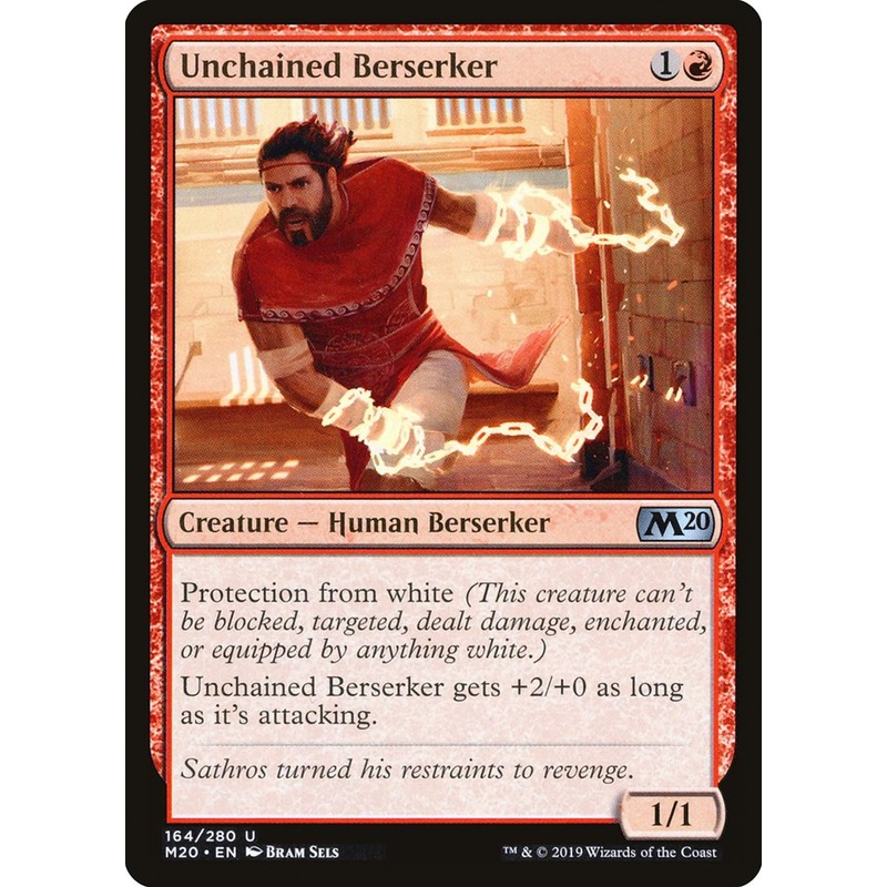 Unchained Berserker [Core Set 2020]