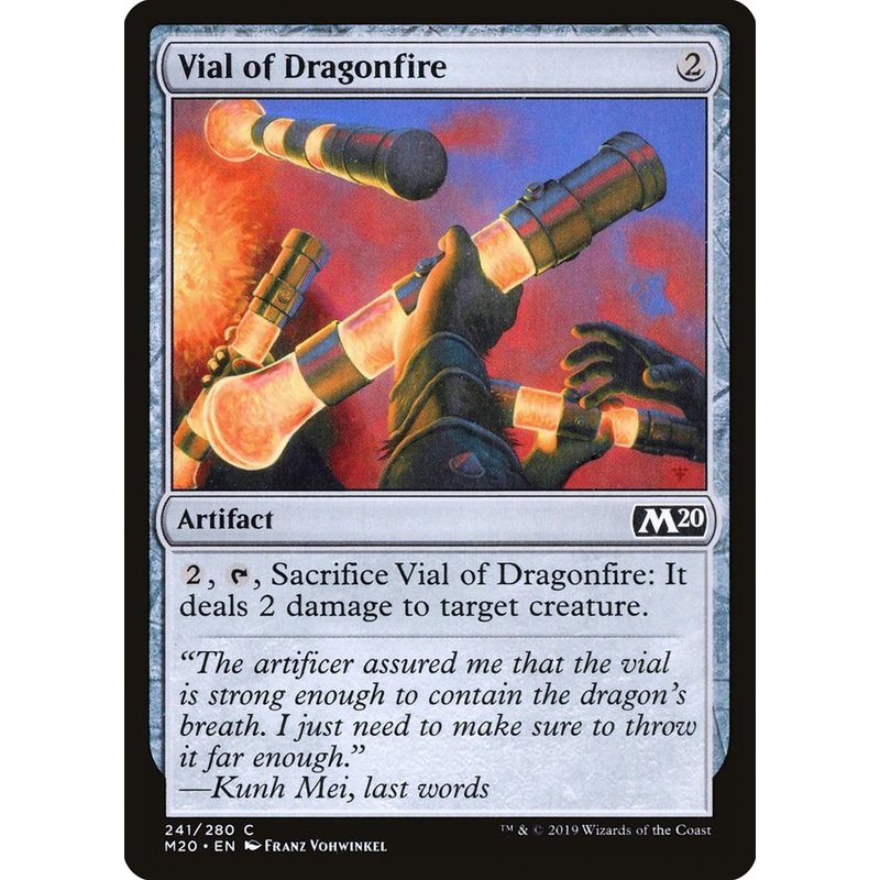 Vial of Dragonfire [Core Set 2020]
