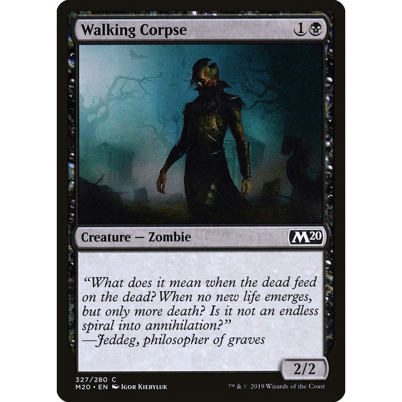 Walking Corpse [Core Set 2020]