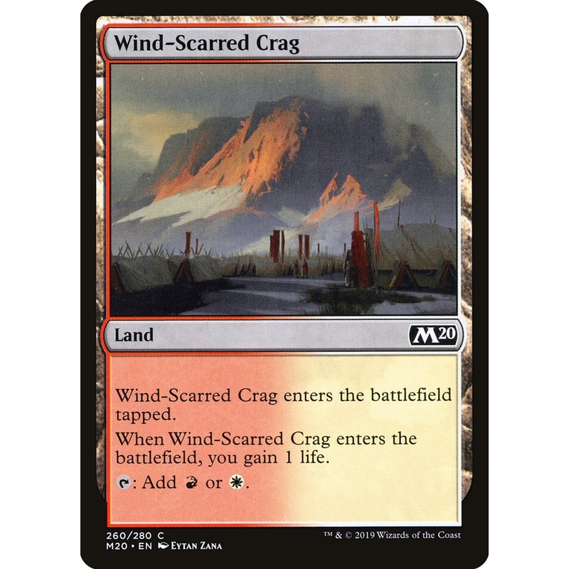 Wind-Scarred Crag [Core Set 2020]