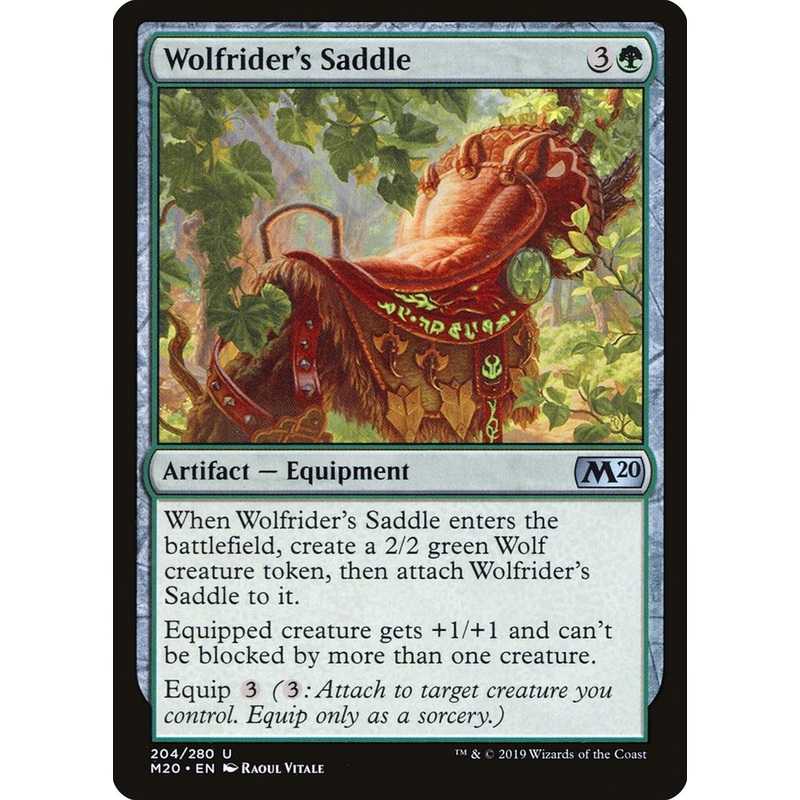 Wolfrider's Saddle [Core Set 2020]
