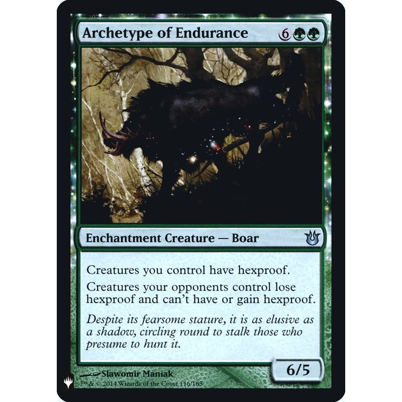 Archetype of Endurance [Mystery Booster]