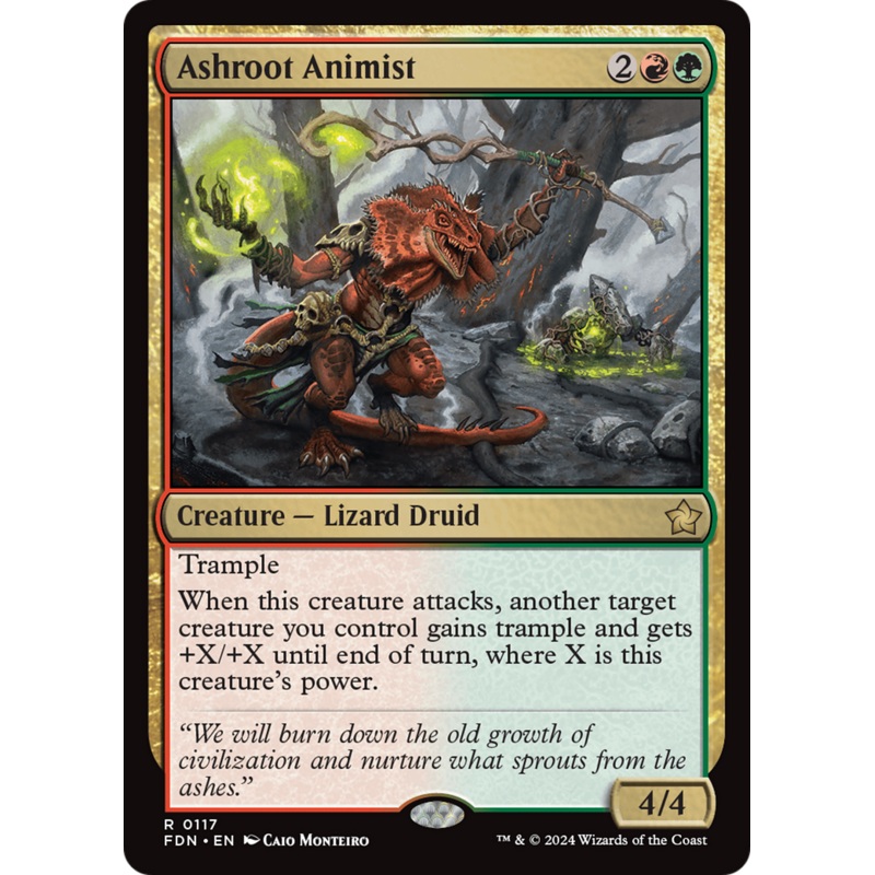 Ashroot Animist [Foundations]