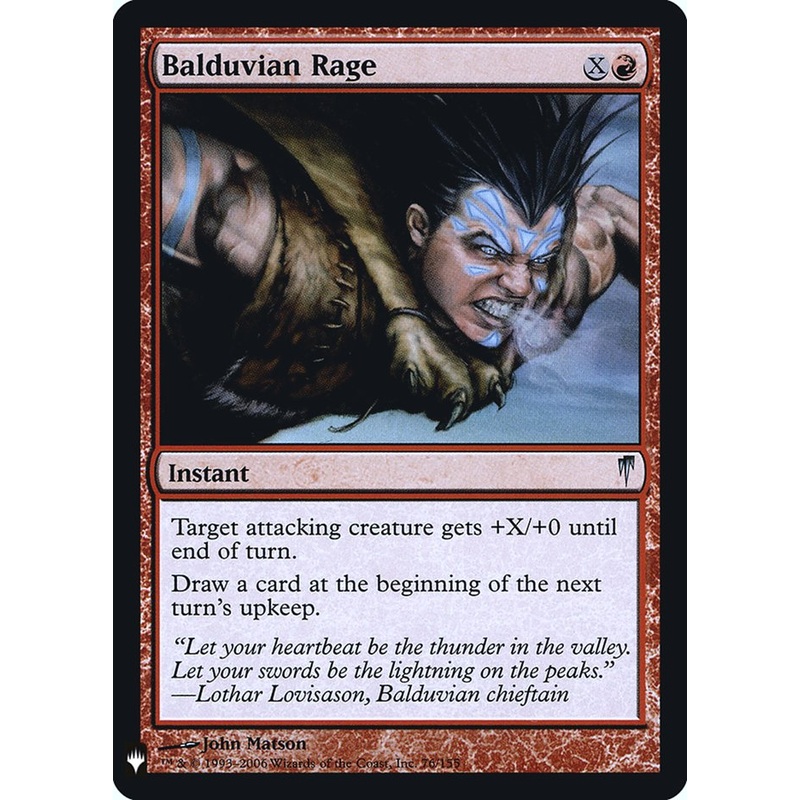 Balduvian Rage [Mystery Booster]