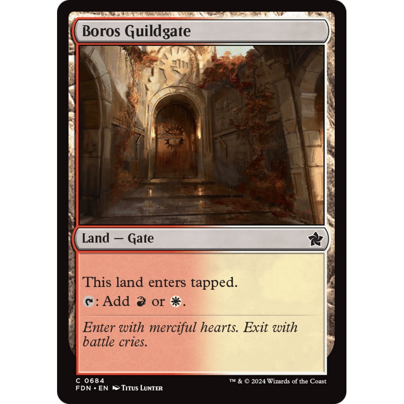 Boros Guildgate [Foundations]