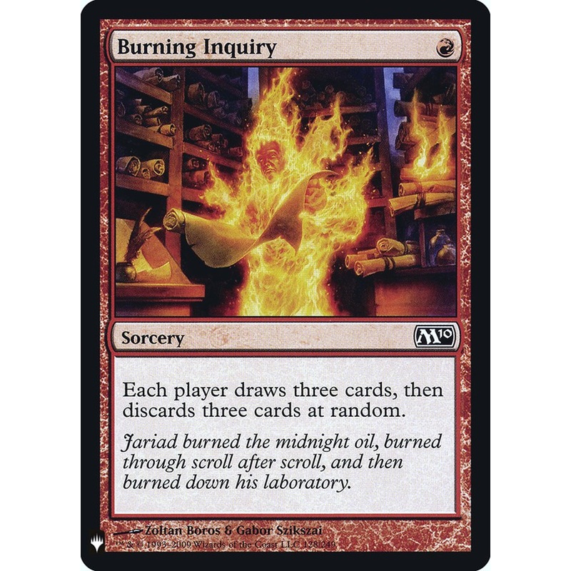 Burning Inquiry [Mystery Booster]