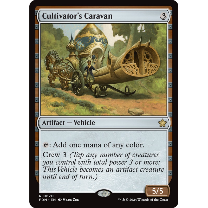 Cultivator's Caravan [Foundations]