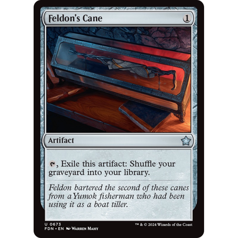 Feldon's Cane [Foundations]
