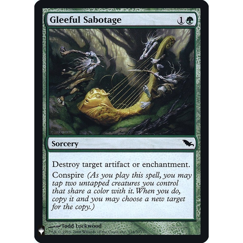 Gleeful Sabotage [Mystery Booster]