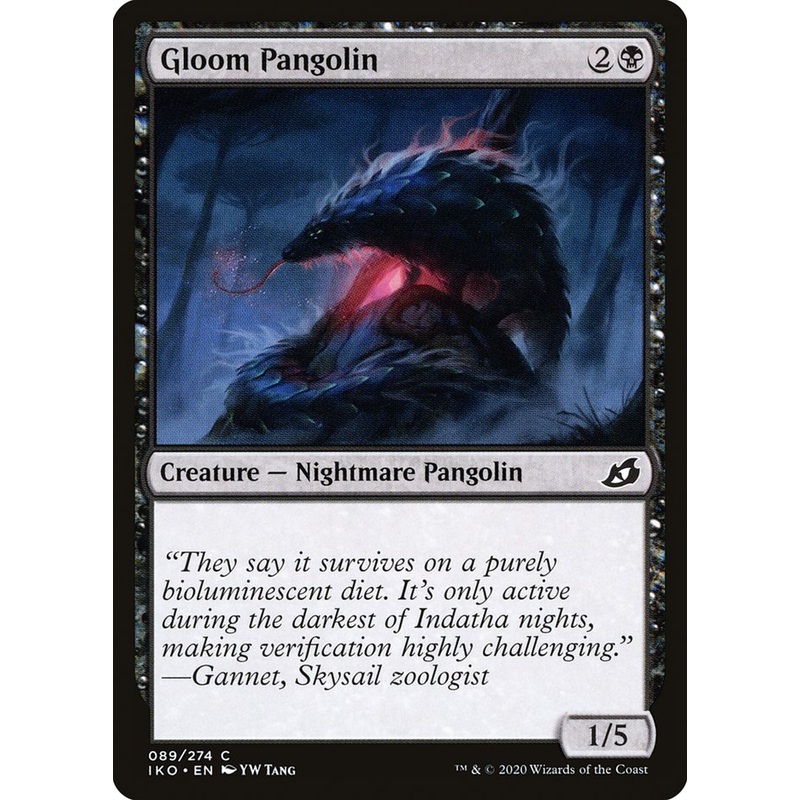 Gloom Pangolin [Ikoria: Lair of Behemoths]