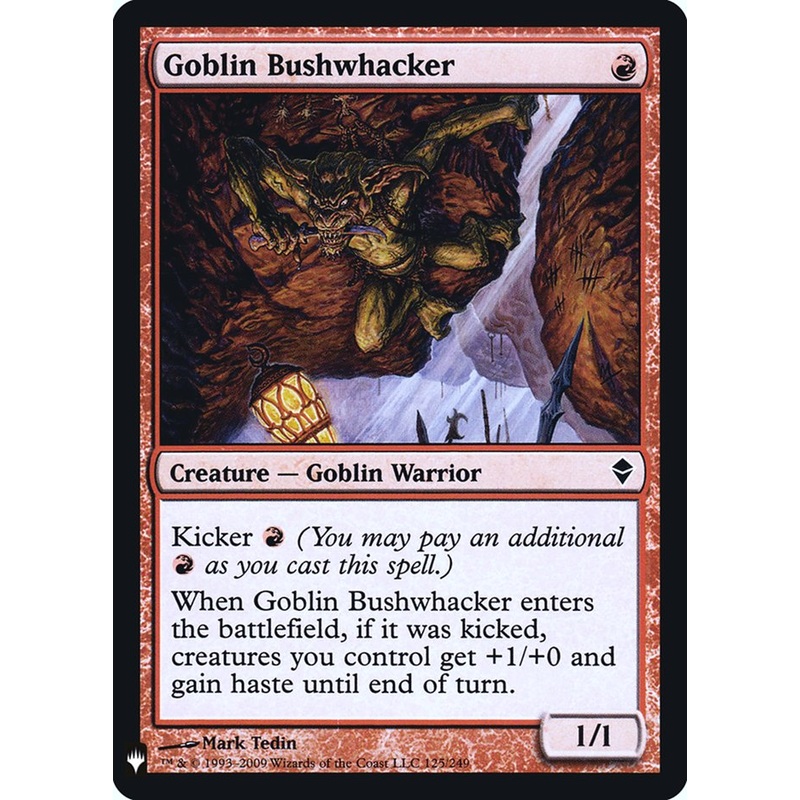 Goblin Bushwhacker [Mystery Booster]