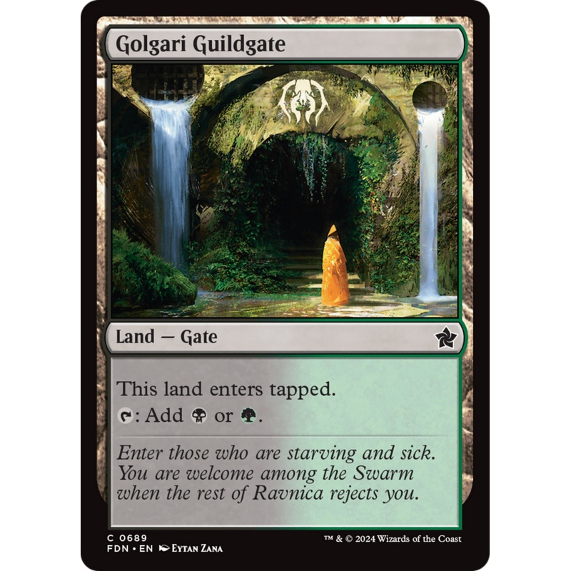 Golgari Guildgate [Foundations]