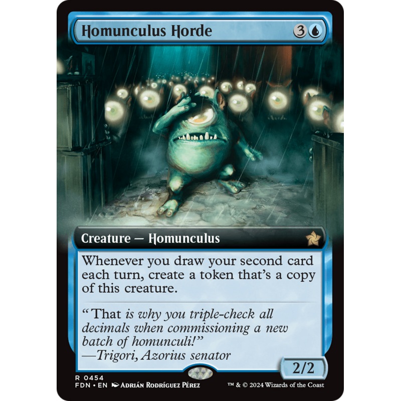 Homunculus Horde (Extended Art) [Foundations]
