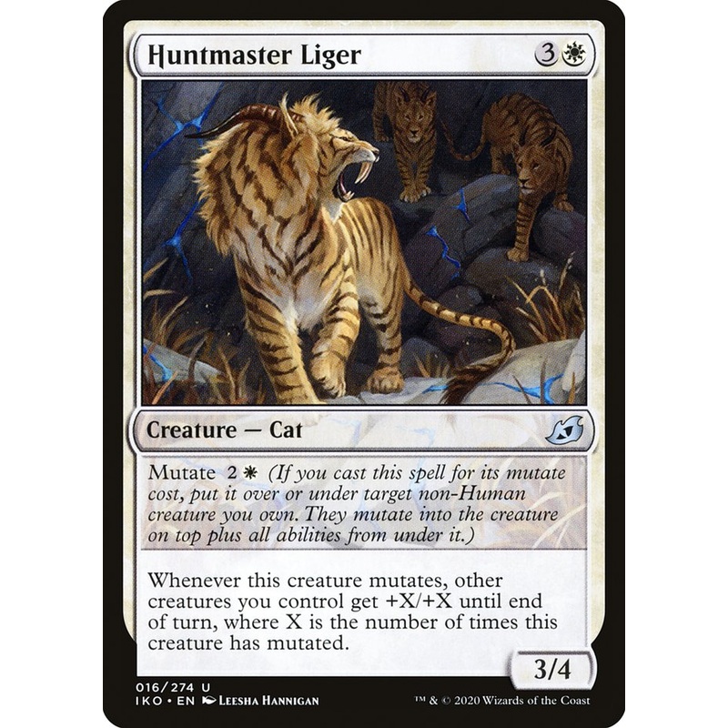 Huntmaster Liger [Ikoria: Lair of Behemoths]